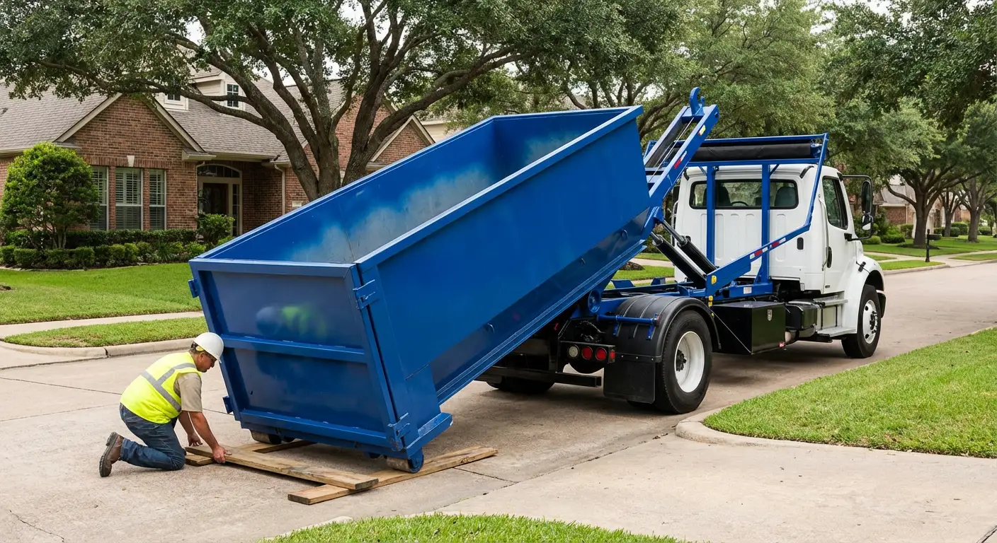 Dumpster rental service in Brentwood