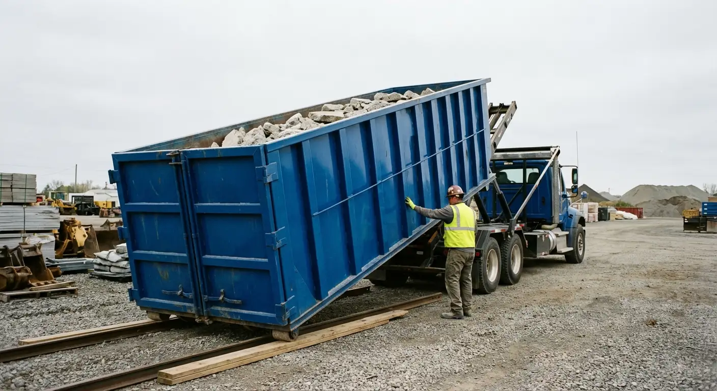 Heavy duty concrete dumpster specifications in Brentwood, CA