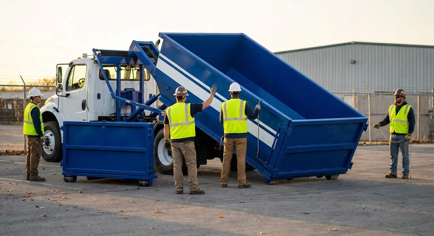 Roll-off dumpster service in Brentwood, CA