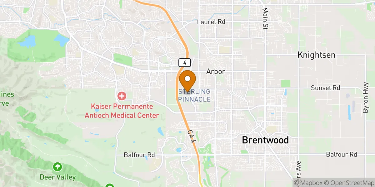  neighborhood map in Brentwood, CA